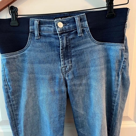 J BRAND Blue Mama J Maternity Jeans - Picture 2 of 16